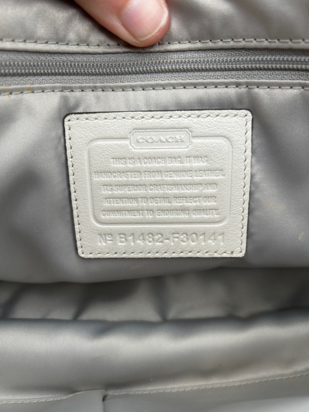 Coach Taylor Mixed Exotic Flap Shoulder Bag - Picture 10 of 12